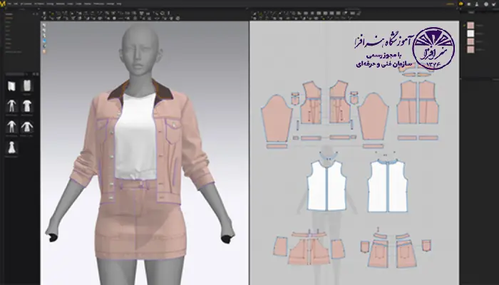 نرم‌افزار طراحی لباس مارولوس Marvelous designer