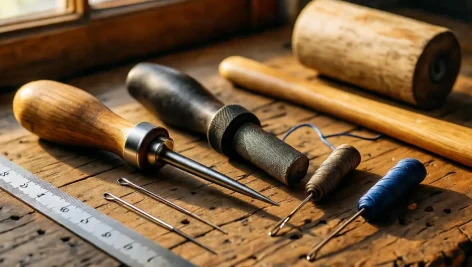 معرفی ابزارهای چرم دوزی