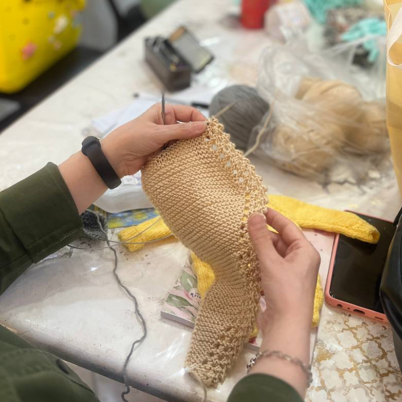 آموزش بافتنی دو میل از صفر تا صد