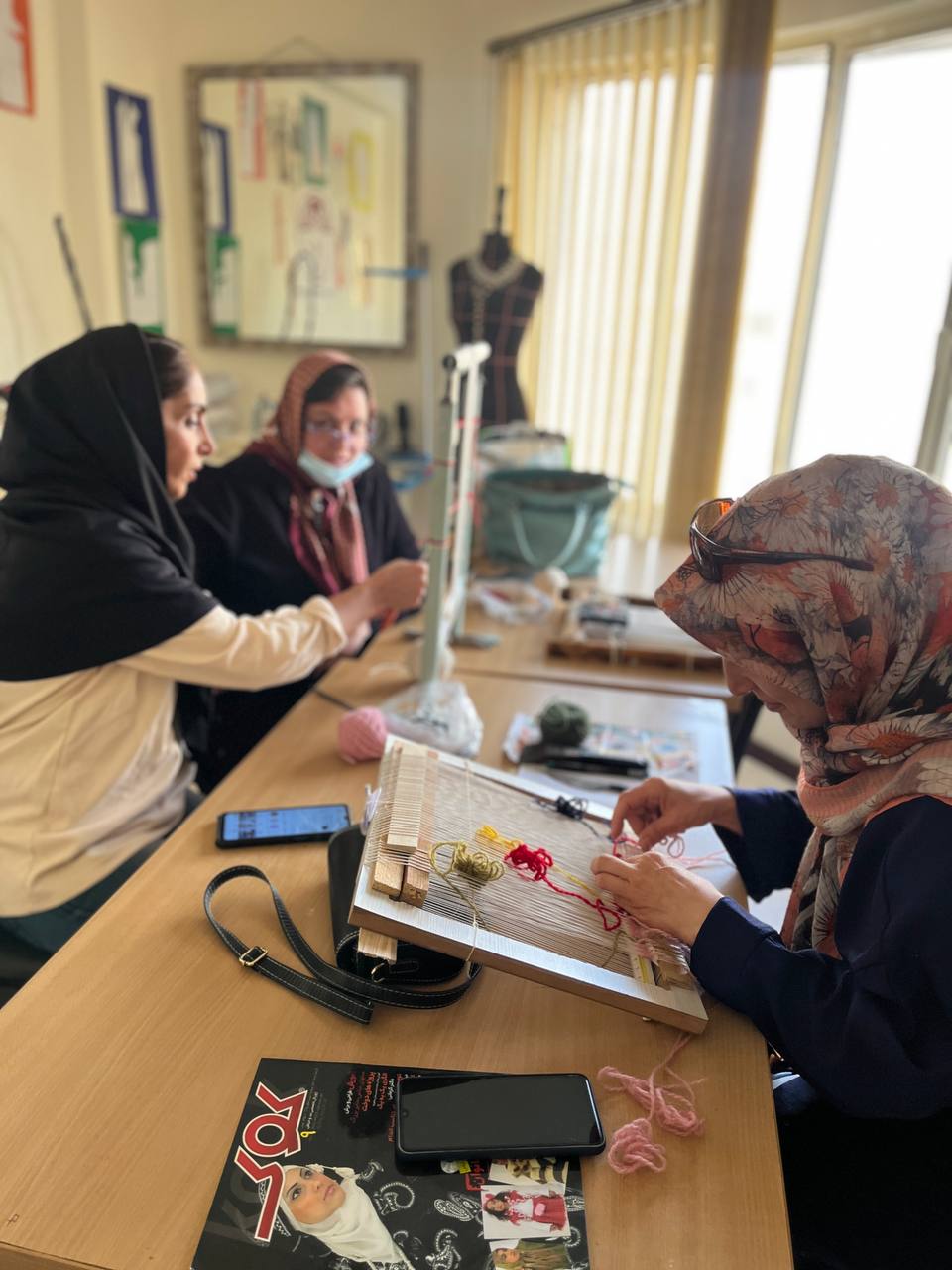 دوره آموزش گلیم بافی در تهران